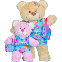 Blue Floral Tankini W/ Bag Outfit | Bear World.