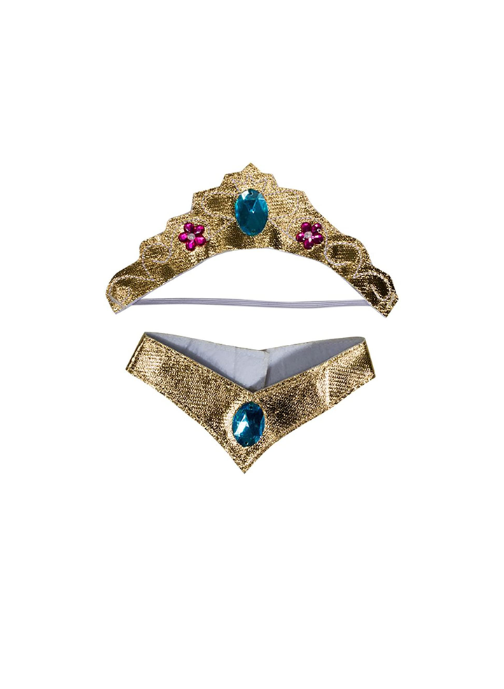 Gold Jewels Crown & Collar | Bear World.